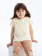 Crew Neck Short Sleeve Baby Girl T-Shirt